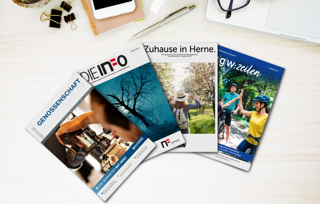Mietermagazine von stolp+friends