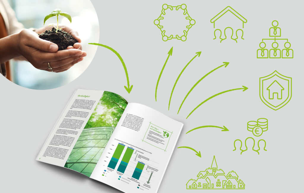 Mit einem ESG-Kapitel informieren Wohnungsunternehmen Ihre Stakeholder.